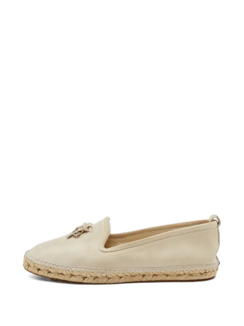 Loro Piana Pre-Owned My Charms suede espadrilles Neutrals 1409079