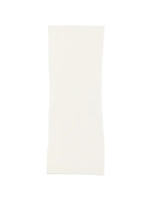 JOSEPH ribbed-knit scarf White JF010108