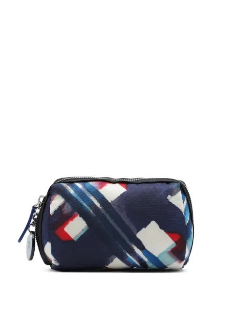 CHANEL Pre-Owned 2016-2017 Printed Canvas Airline pouch Blue GRWR1K8CP5ZO2X6Q
