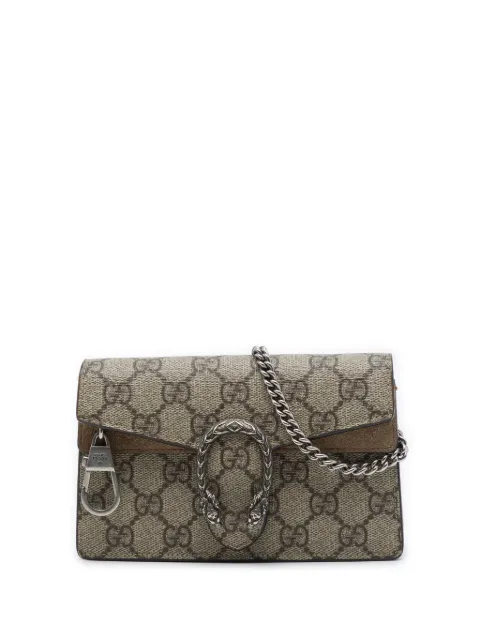 Gucci Pre-Owned 2016-2026 Mini GG Supreme Dionysus crossbody bag Neutrals ZRTWOHN3D3CNUI9Y