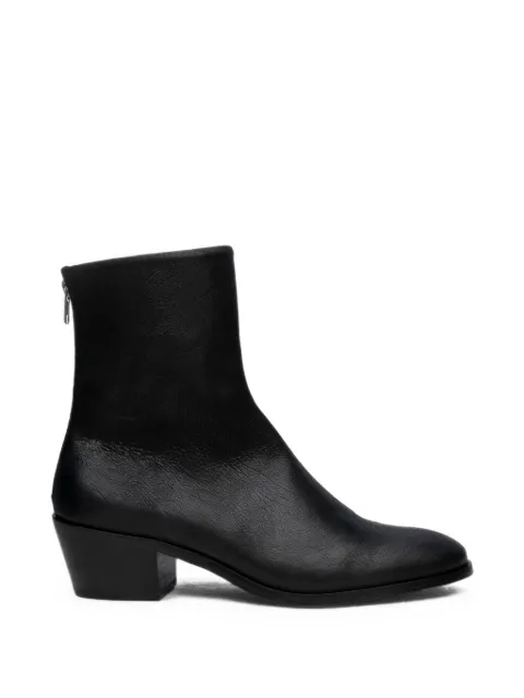 SINE & COSINE Paco leather ankle boots Black 03BCUBBLKEU37