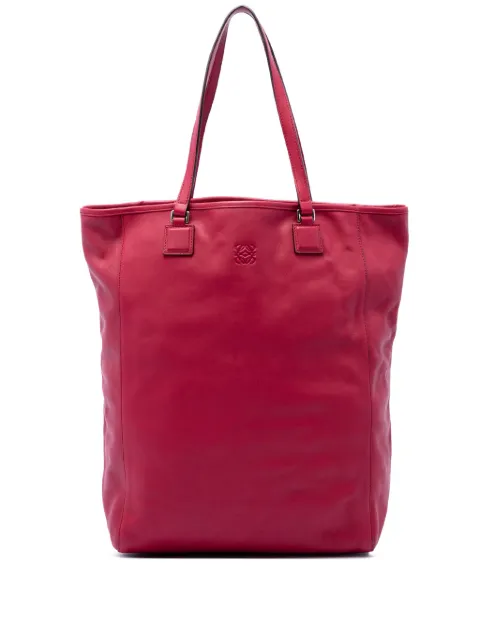 Loewe Pre-Owned 2010 Leather Anagram Shopper tote bag Pink G3LYOG53JTZLFC95