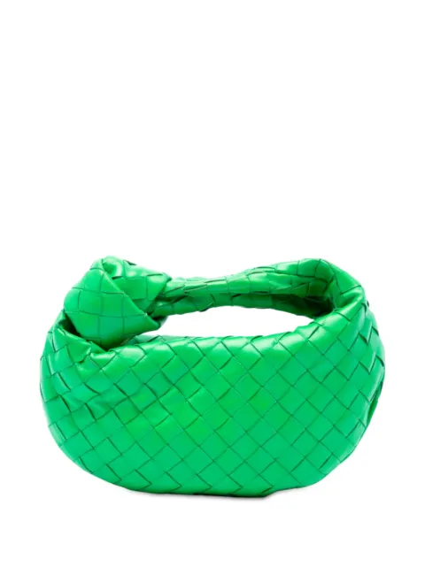 Bottega Veneta Pre-Owned 2012-2026 Mini Nappa Intrecciato Jodie hobo bag Green Y98OZISNXTFPDO4X