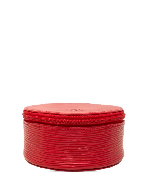 Louis Vuitton Pre-Owned 1990-2020 Epi Ecrin Bijoux Travel Jewelry Case 10 pouch Red J2IKBJY0RXUFHSPJ