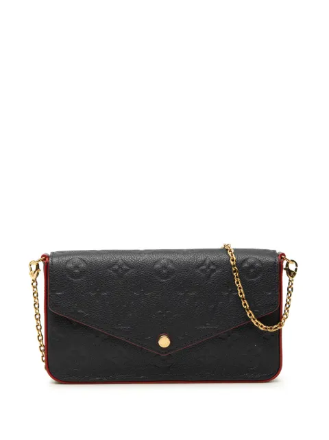 Louis Vuitton Pre-Owned 2021-2026 Monogram Empreinte Pochette Felicie crossbody bag Black D0N8L5GKAQ4EYDSJ