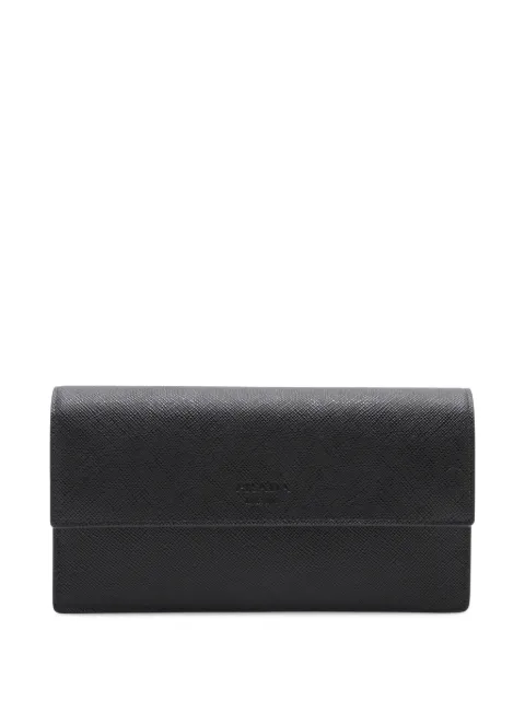 Prada Pre-Owned 2013-2026 Saffiano Waist Pouch belt bag Black 6XZK9RQKO92R1SVV