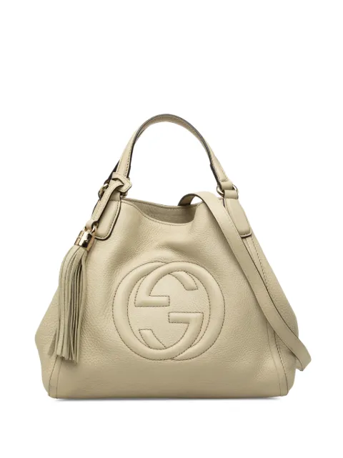 Gucci Pre-Owned 2000-2015 Small Leather Soho satchel Brown 9I5DG61AUVK7KN9T