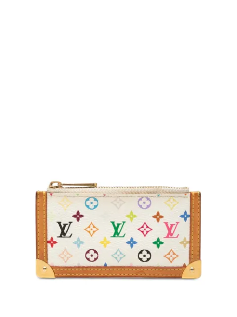 Louis Vuitton Pre-Owned 2003 Monogram Multicolore Pochette Cles coin pouch White 4EBDN4542AES1UKA