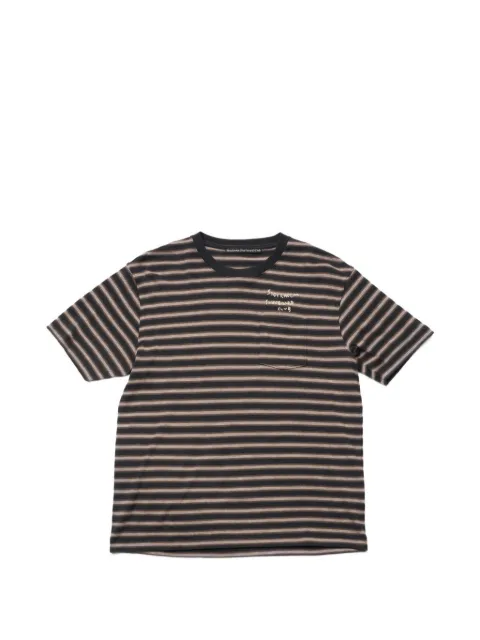 Stockholm Surfboard Club Franz striped pocket T-shirt Black U1000324S1