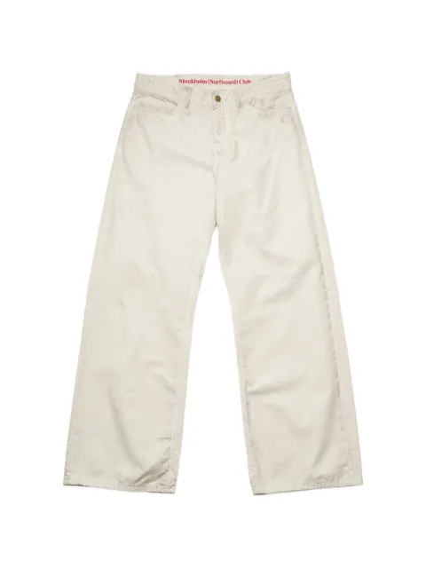 Stockholm Surfboard Club Ralf trousers White U5000246W10