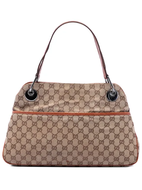Gucci Pre-Owned 2000-2015 GG Canvas Eclipse shoulder bag Neutrals QCJPKLJN6AJVPMZX