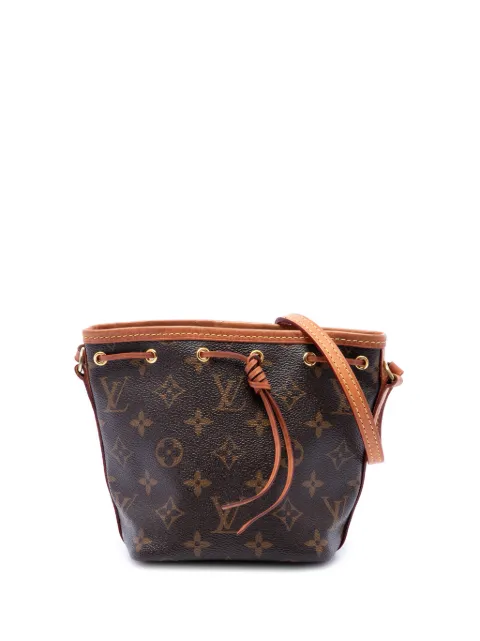 Louis Vuitton Pre-Owned 2019 Monogram Nano Noe bucket bag Brown PHWX0C6MZOXD20NT