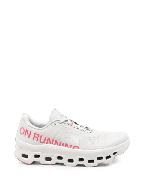 On Cloudmonster logo-print sneakers Grey 3WF30485357