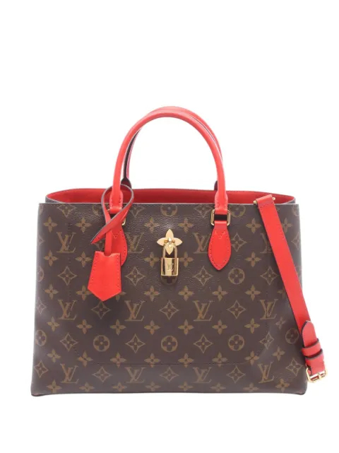 Louis Vuitton Pre-Owned 2018 Monogram Flower Tote satchel Brown RLGXWM2ZL6CYYP4S