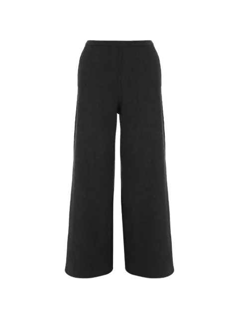 Bruno Manetti knit wide-leg trousers Black S2B114000