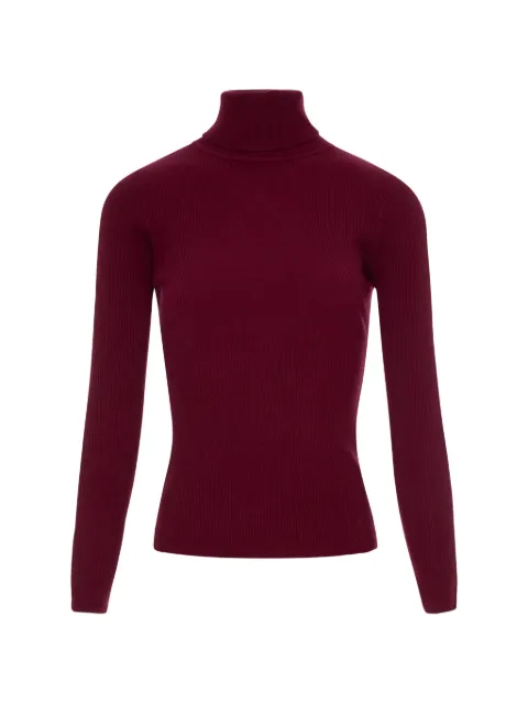 FRACOMINA ribbed roll-neck sweater Red FP26WT7013K4970
