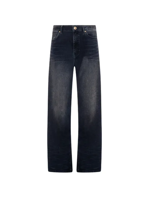 FRACOMINA Mineral straight-leg jeans Black FP26WV2007D4199
