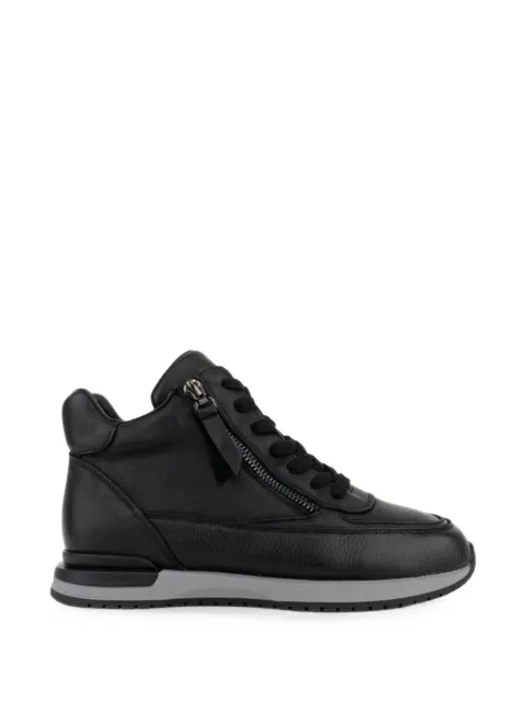 LINDA BAUMANN zip-fastening panelled sneakers Black 6044252011