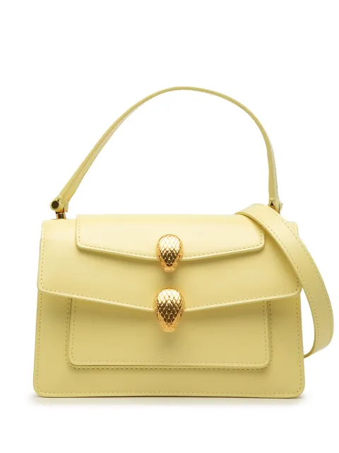 Bvlgari Pre-Owned 2010-2026 Alexander Wang Leather Serpenti Belt Bag satchel Yellow YOI8091J0WKDGFB1