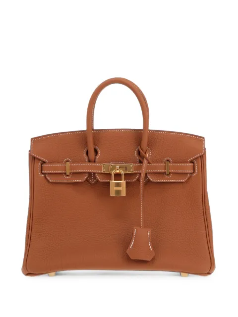 Hermès Pre-Owned 2022 25 Birkin tote bag Brown 434001