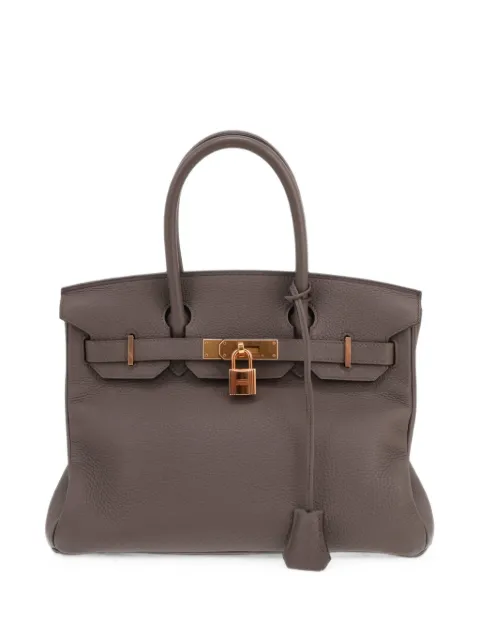 Hermès Pre-Owned 2021 30 Birkin tote bag Grey 433813