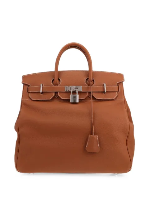 Hermès Pre-Owned 2022 40 Haut à Courroies tote bag Brown 433700