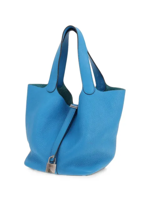 Hermès Pre-Owned 2016 Picotin Clémence tote bag Blue 433088