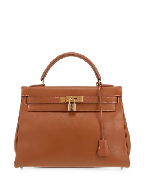 Hermès Pre-Owned 1995 32 Kelly tote bag Brown 431645