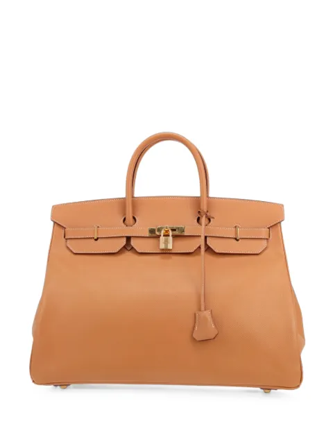 Hermès Pre-Owned 1996 40 Birkin tote bag Neutrals 430373