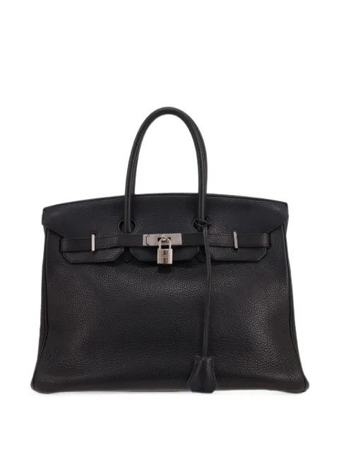Hermès Pre-Owned 2005 35 Birkin tote bag Black 429117