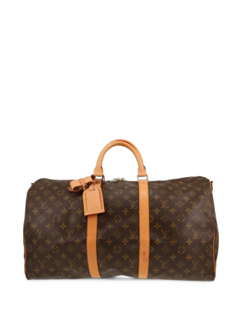 Louis Vuitton Pre-Owned 2005 50 Keepall Monogram luggage Brown 425140