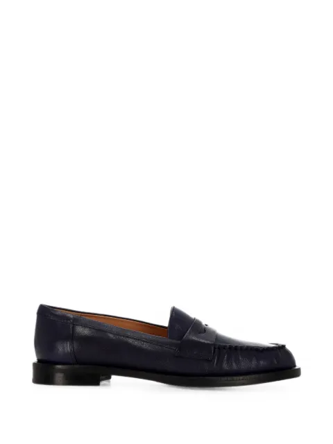 STATUS penny slip-on loafers Blue F7400GPEACOAT