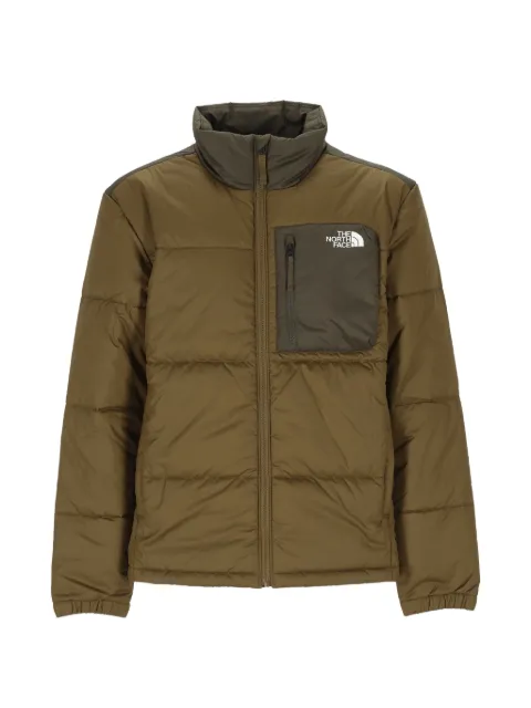 The North Face Nuketo logo-print padded jacket Brown NF0A8J3W