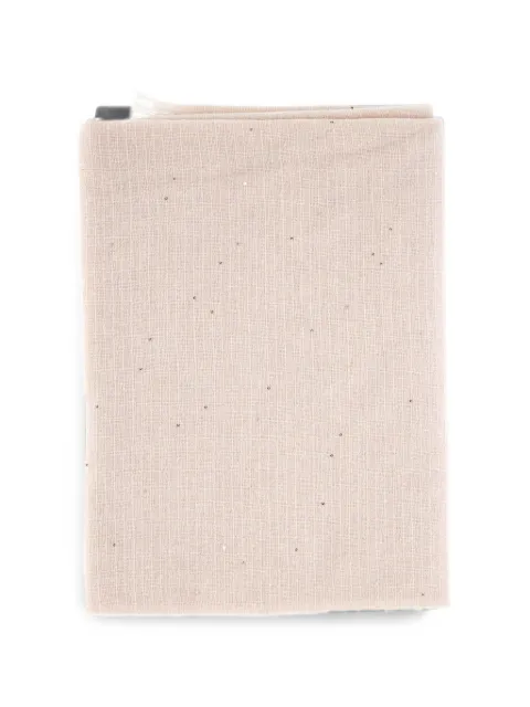 Gran Sasso sequin-embellished frayed scarf Neutrals 9322193400112
