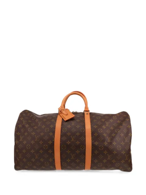 Louis Vuitton Pre-Owned 1993 55 Keepall duffle bag Brown 430393