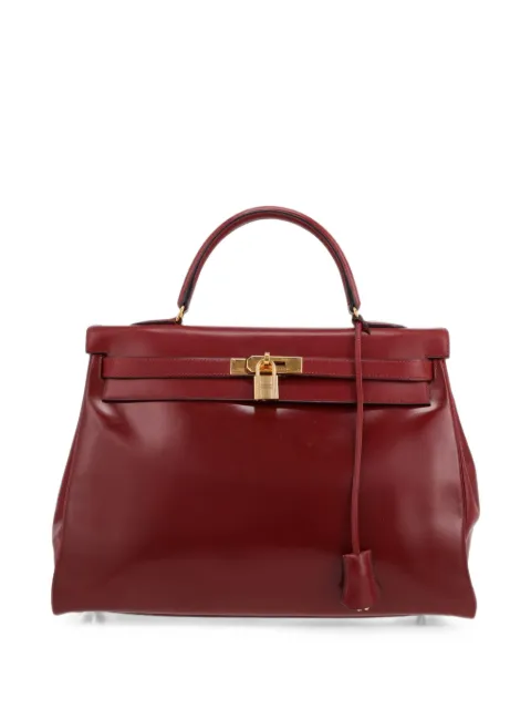 Hermès Pre-Owned 1996 35 Kelly tote bag Red 414196