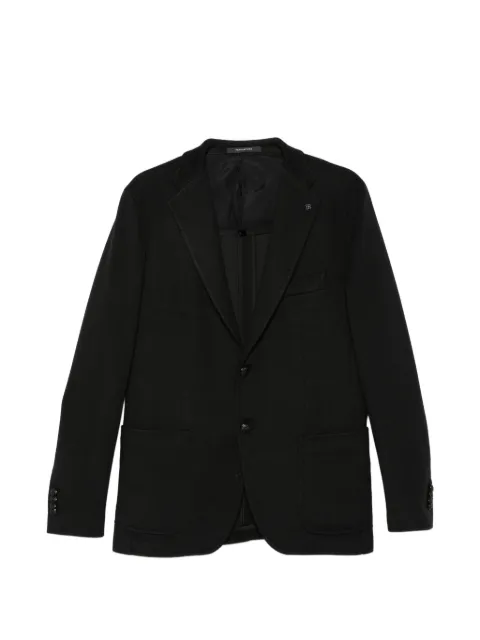 Tagliatore Giacca single-breasted notch-lapels blazer Black 1SMJ22KA30015