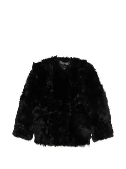 Soft Goat shearling coat Black 2475810060