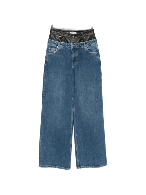 SIMKHAI layered-waistband jeans Blue 5264038DNL