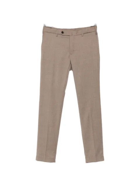 Incotex belt-loops straight-leg trousers Neutrals 1T008040407