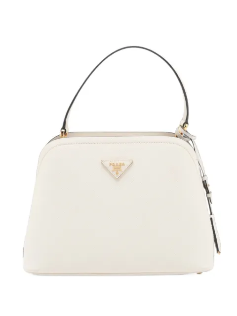 Prada Pre-Owned 2010-2026 Saffiano Cuir handbag White 45MXD82F3PSR1VC0