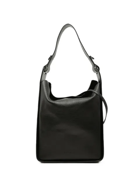 Balenciaga Pre-Owned 2022 Medium Grained Calfskin Tool 2.0 North South Tote satchel Black HWHG7CRQ0U49DFLB