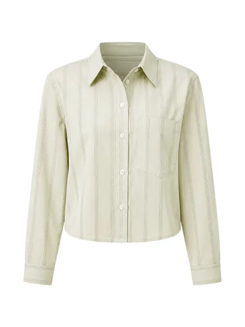 Rails Ramy striped shirt Green 623B559A