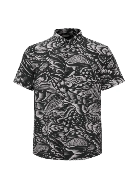 Osklen Pirarucu Trace shirt Black K7460