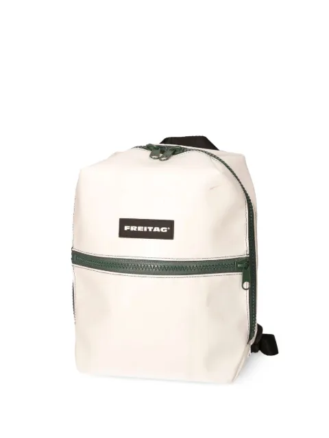 FREITAG Walter logo-patch zip-fastening backpack White F44