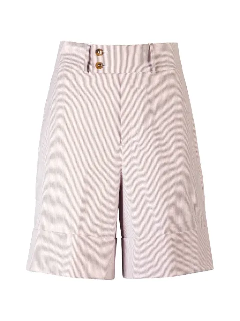 Berwich striped tailored shorts Neutrals NADINECK1754X