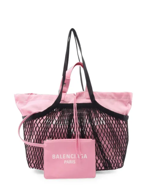 Balenciaga Pre-Owned 2018-2026 Mesh and Canvas 24/7 tote bag Pink E68CHHFWMRB3KLZP