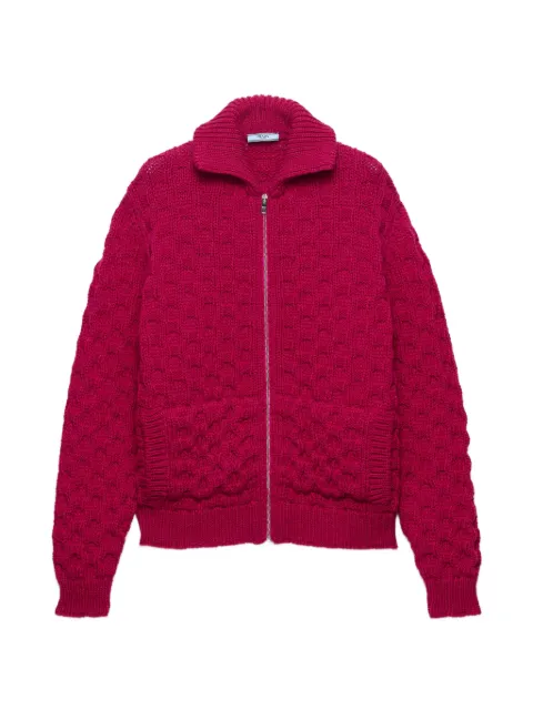 Prada wool cardigan Pink P25O59SOOO6835