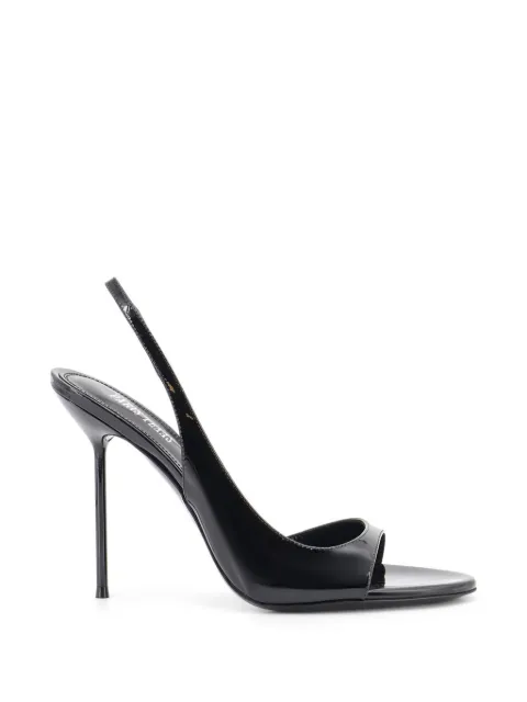 Paris Texas Lidia patent leather sandals Black PX1950XVN01