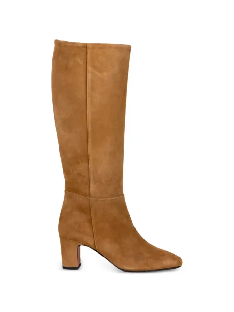 Roberto Festa suede block-heel knee-high boots Brown VILORACAMOSCIOHAZELNUT